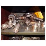 Contents on Shelf in Cabinet / Chucks and Holders