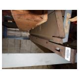 Pallet on Rack Full of Misc Shop Scrap Parts