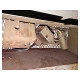 Metal Bin W/ Contents