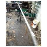 Metal Pipe Holder / Level - Bolted to Floor