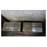 2 Small Metal Cabinets