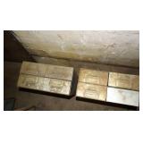 2 Small Metal Cabinets