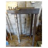 Tall Metal 3 Legged Table