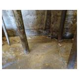 Tall Metal 3 Legged Table