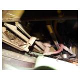 Mixed Lot of Contents on Metal Shelves