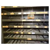 Contents on Metal Shelves