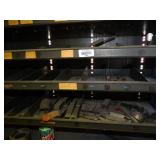 Contents on Metal Shelves