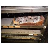 Contents on Metal Shelves