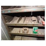 Contents on Metal Shelves