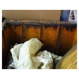 Wheeled Shop Utility Bin w/ Contents