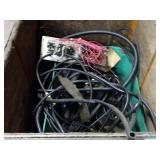 Wheeled Shop Utility Bin w/ Contents