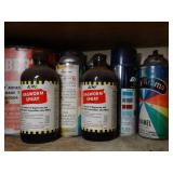 Contents on Shelf - Chemicals / Paint / Metal Vent