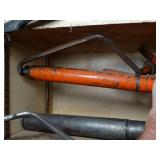 2 Vintage Lacks on Shelf