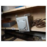 Contents on Shelf - Horse Tac - Breaker Box- and Misc