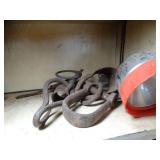 Contents on Shelf - Horse Tac - Breaker Box- and Misc