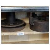 Content on Shelf - Lathe Parts