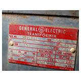 Large GE Motor and Transformers Lot