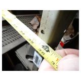 7 FT Metal Shelf w/o Contents