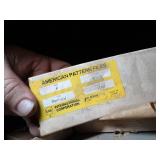 Mixed Lot of American Pattern Files 4" & up