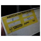 Large Lot of American Pattern Files // 8" Bastards & other Lengths