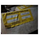 Lot of American Pattern Files Up to 12"