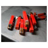 Small Sized  Lathe Cutting Tools Lot