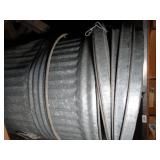 Lot of Metal Trash Cans with Lids