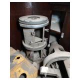 Large Heavy Power Hoist Stand & Misc Parts Lot