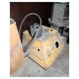 Large Heavy Power Hoist Stand & Misc Parts Lot