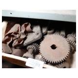 Lathe Gears and Parts Lot