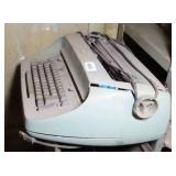 Baby Blue IBM Electric Type Writer
