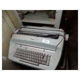 Baby Blue IBM Electric Type Writer