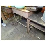 Lot of 3 Student Desks