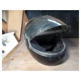 Old Full-Faced Motorcycle Helmet