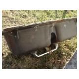Vintage Cast Iron Double Sink