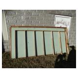 Large 10ft x 5Ft Wood Sections and Supports