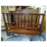 Mixed Lot of Furniture / Coffee Tables Cabinets Hall-Tree - Head - Tail Boards - Etc