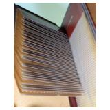 Leather Card Filing Folders