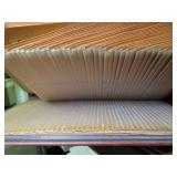 Leather Card Filing Folders