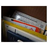 Lot of Office Supplies / Wood  Organizer Shelf / Phone and Misc