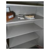 Large Locking Metal Cabinet w/ Contents
