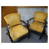 Black and Gold Office Chairs