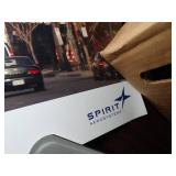 Down Town Wichita KS Douglas St. Spirit Aircraft Poster