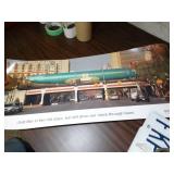 Down Town Wichita KS Douglas St. Spirit Aircraft Poster