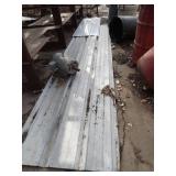 2 Pieces of Roofing Metal