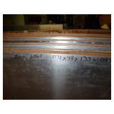 One Sheet .071 x 48" x 133" Bare 6061 aluminum  44 LBS