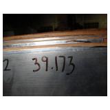 One Sheet - .063 x 48" x 127" x .1   7075 aluminum  39 Lbs