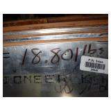 One Sheet 7075 aluminum  .040 x 48" x 96"  18 Lbs