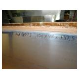 One Sheet - 7075 aluminum .100 x 48" x 137" x .1  //   67 LBS