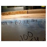 One Sheet - 7075 aluminum .100 x 48" x 137" x .1  //   67 LBS